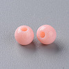 Opaque Acrylic Beads X-MACR-S370-C6mm-A12-2
