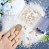 SUNNYCLUE 30Pcs Electroplated Spiral Shell Pendants SSHEL-SC0001-29B-3