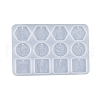 Food Grade DIY Pendant Silicone Molds PW-WGCFADB-01-1
