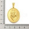 Ion Plating(IP) 304 Stainless Steel Pendants STAS-R231-18G-18-3