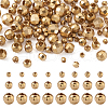 Mega Pet 100Pcs 5 Style Brass Laser Spacer Beads KK-MP0001-02-7