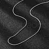 Tarnish Resistant 304 Stainless Steel Snake Chains Necklaces STAS-F094-24P-4