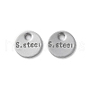 304 Stainless Steel Charms STAS-V007-03F-P-1