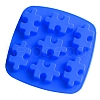 Puzzle DIY Food Grade Silicone Ice Pop Molds SOAP-PW0001-038-1