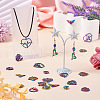 24Pcs 12 Style Rainbow Color Alloy Pendants FIND-TA0003-91-7