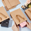 Folding Paper Gift Bags with Handle ABAG-WH0045-21C-3