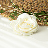 3D Flower Polyester Fiber Black Velvet Cord Choker Necklaces FS-WG3FF9D-01-1