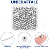 Unicraftale 304 Stainless Steel Round Spacer Beads STAS-UN0058-86C-P-4