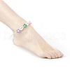 Cowrie Shell Anklets/Bracelets X-AJEW-AN00243-4