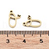 304 Stainless Steel Charms STAS-M327-02G-O-3