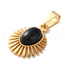 Natural Black Onyx(Dyed & Heated) Pendants STAS-C120-15G-06-2