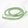 Natural Green Aventurine Round Beads Strands G-N0120-13-8mm-4