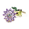 Sunflower Enamel Pins JEWB-P046-02G-3