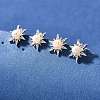 Mother's Day Jewellery Natural Pearl Ear Studs EJEW-L099-02P-1