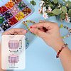 2 Bags Imitation Artificial Crystal Glass Beads GLAA-SZ0001-95B-09-2