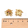 304 Stainless Steel Rhinestone Stud Earrings EJEW-P316-03G-2
