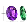 Imitation Taiwan Acrylic Rhinestone Cabochons GACR-A007-18x25mm-M-3