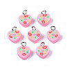 Handmade Polymer Clay Charms CLAY-N006-46B-1