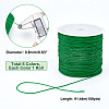   6 Rolls 6 Colors Braided Nylon Thread NWIR-PH0002-07A-2