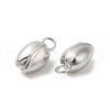 Non-Tarnish 304 Stainless Steel Charms STAS-H214-08P-2