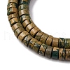 Natural Verdite Stone Beads Strands G-L624-I11-3x6mm-4
