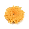Opaque Resin Flowers Cabochons RESI-R463-02A-1