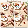 Cowboy Theme DIY Beadable Pen & Keychain Jewelry Making Kits DIY-YW0009-05-5
