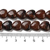Natural Mahogany Obsidian Beads Strands G-B022-25C-5