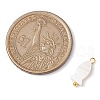Natural Freshwater Shell Fish Charms PALLOY-JF02820-2