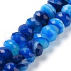 Natural Banded Agate/Striped Agate Beads Strands G-E605-A02-03B-1