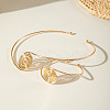 Vortex Iron Choker & Cuff Bangle Sets FS-WG22287-01-4