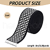 BENECREAT 3M Polyester Elastic Wide Band DIY-BC0013-62B-2
