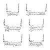 Kissitty 6Pcs 6 Style 304 Stainless Steel Word Pendant Necklace NJEW-KS0001-06P-9
