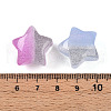 Two Tone Transparent Resin Beads RESI-N042-03A-3