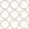SUNNYCLUE 60Pcs Laser Cut Wood Shapes WOOD-SC0001-79-1
