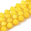 Natural Quartz Dyed Beads Strands G-U023-A02-05-2
