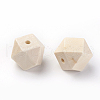 Unfinished Wood Beads WOOD-S037-107-15mm-2