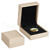 Rectangle PU Leather Badge Storage Gift Boxes CON-WH0085-91-1