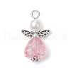 60Pcs Transparent Acrylic Pendants PALLOY-JF03897-3
