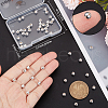 Beebeecraft Round 925 Sterling Silver Beads STER-BBC0005-39E-3