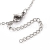 304 Stainless Steel Enamel Jewelry Sets SJEW-H302-02-5