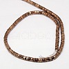 Electroplate Non-magnetic Synthetic Hematite Beads Strands G-J165-2mm-03-2