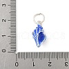 Alloy Enamel Pendants PALLOY-S050-05A-P-3