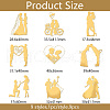 Nickel Decoration Stickers DIY-WH0450-107-2
