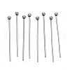 304 Stainless Steel Head Pins STAS-T065-25mm-20P-1