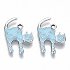 Eco-Friendly Zinc Alloy Pendants FIND-N048-45C-NR-1