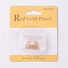 Brass Filigree Pendants X-KK-T038-25G-2