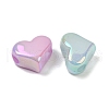 Luminous & UV Plating Opauqe Acrylic Beads OACR-B031-27-4