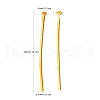 Iron Flat Head Pins NFHPG30mm-2