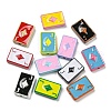 Alloy Enamel Beads MACR-K350-03D-1